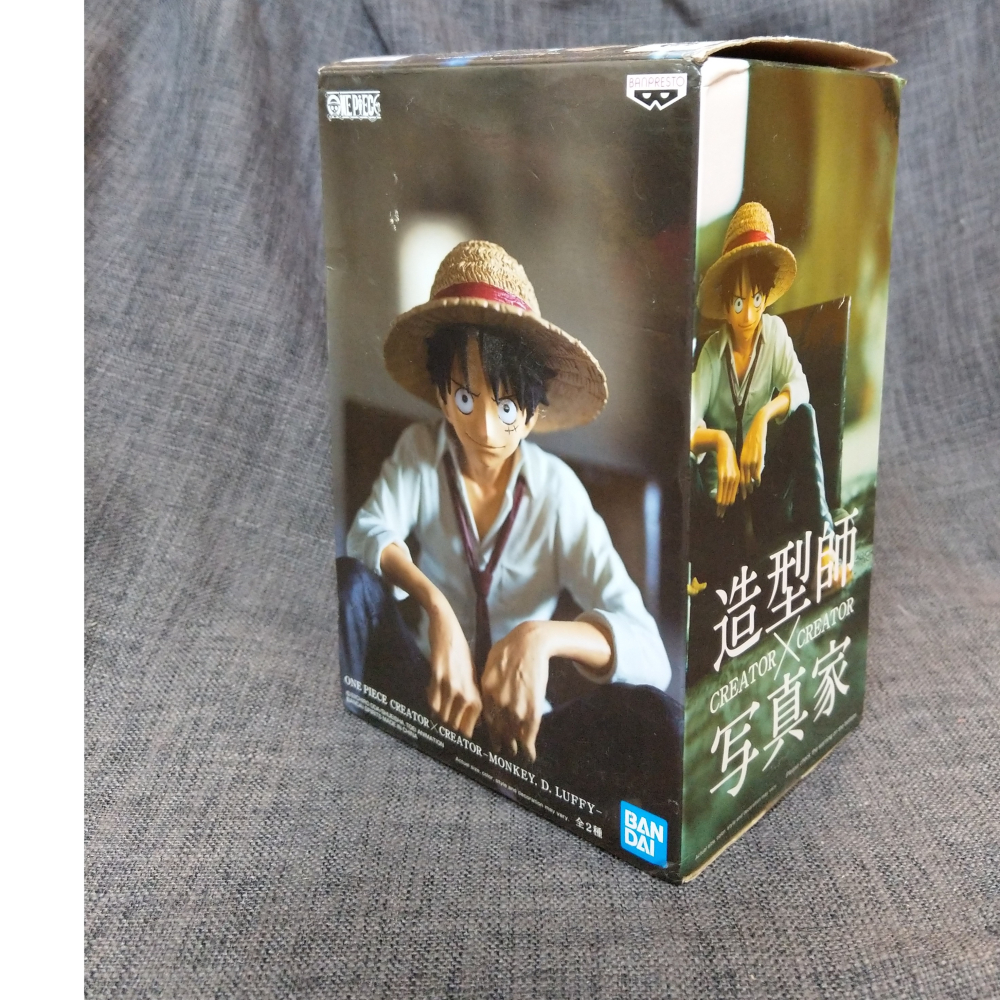 [戰神的店] 航海王 海賊王 魯夫 造型師X寫真家 景品 公仔 代理版 白證-細節圖2