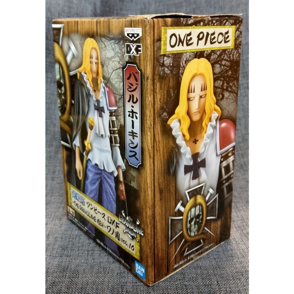 [戰神的店] 航海王 海賊王 巴茲爾·霍金斯 和之國 景品 公仔 金證 THE GRANDLINE MEN Vol.16-細節圖2