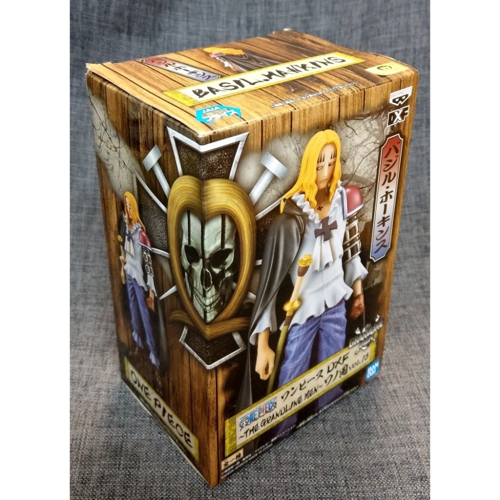 [戰神的店] 航海王 海賊王 巴茲爾·霍金斯 和之國 景品 公仔 金證 THE GRANDLINE MEN Vol.16-細節圖3