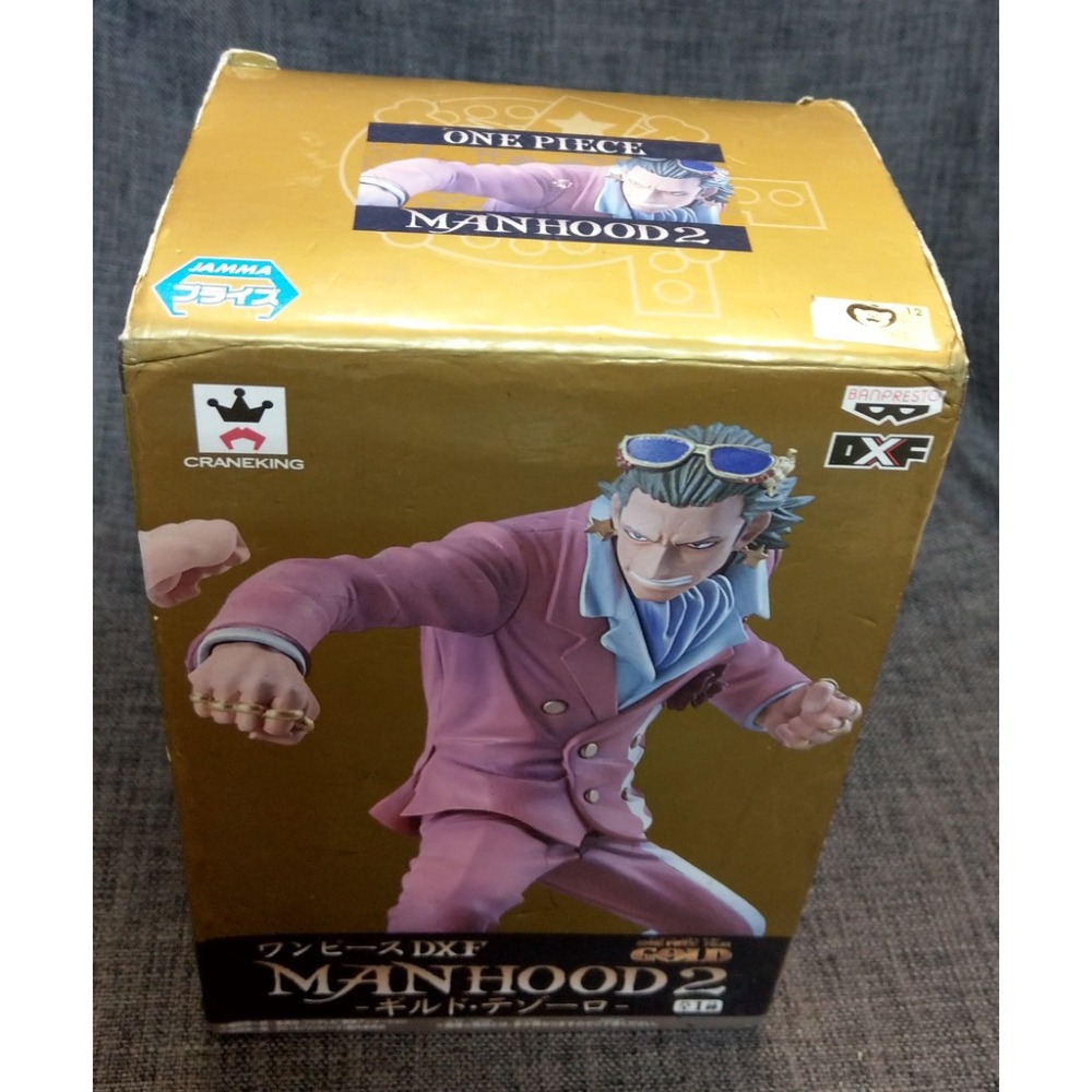 [戰神的店] 航海王 海賊王 泰佐洛 吉爾德 劇場版 FILM GOLD MANHOOD2 公仔 景品 金證-細節圖5