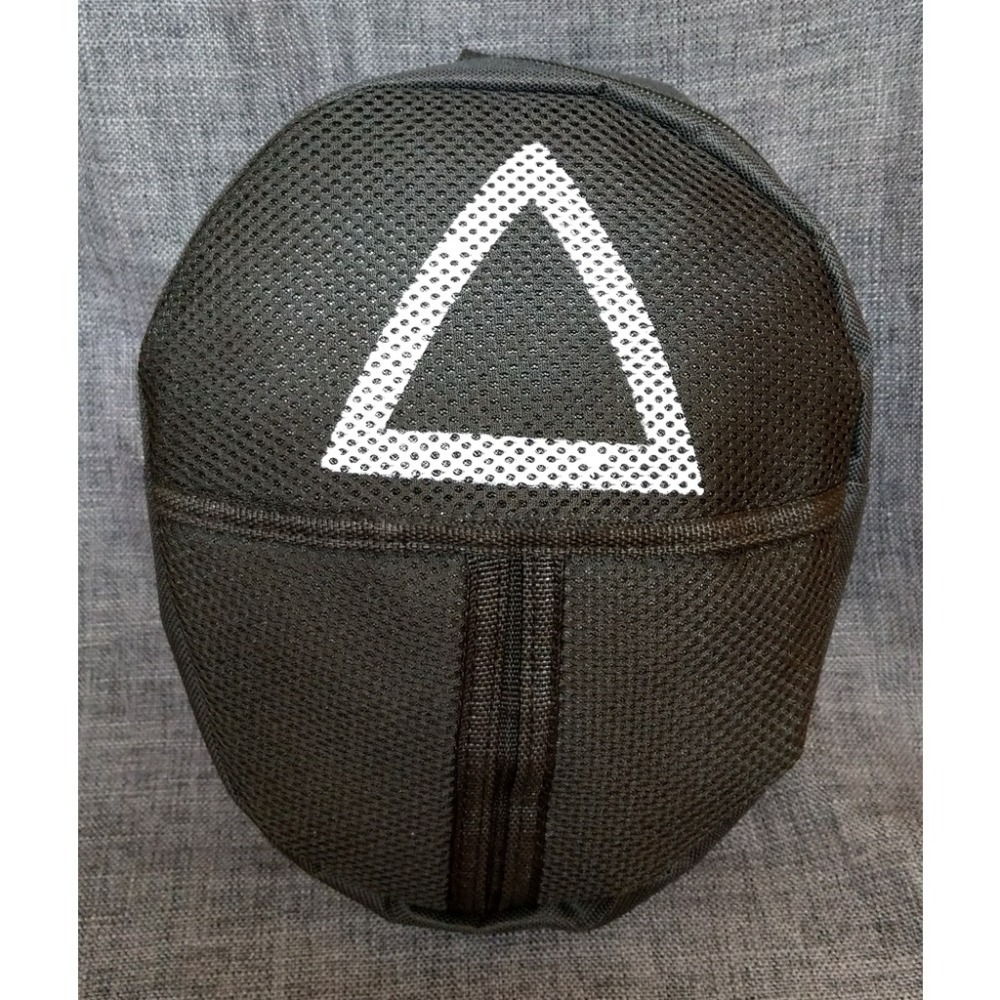 [戰神的店] 魷魚遊戲 勞工 士兵 面具造型 後背包-細節圖6