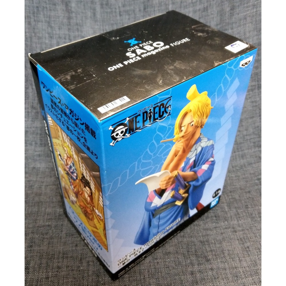 [戰神的店] 航海王 海賊王 薩波 夢的一枚 景品 公仔 代理板 白證 Magazine Figure vol.2-細節圖3