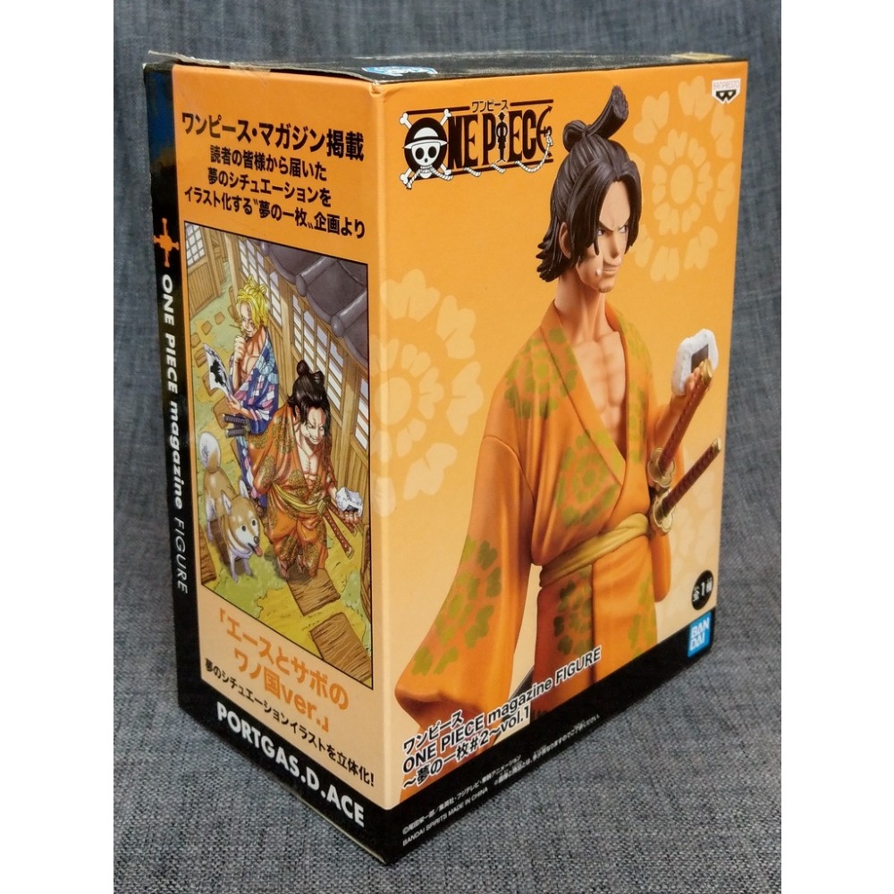 [戰神的店] 航海王 海賊王 艾斯 夢的一枚 景品 公仔 金證 ONE PIECE-細節圖3