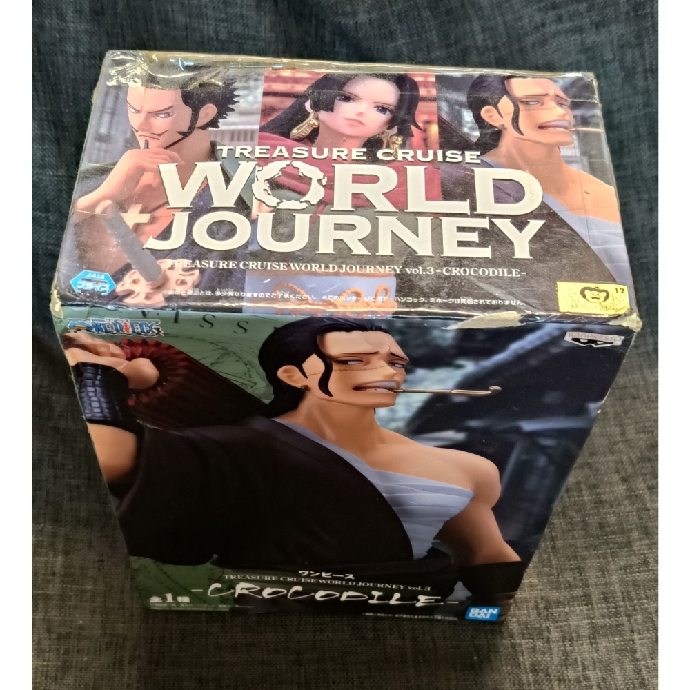 [戰神的店] 航海王 海賊王 克洛克達爾 尋寶之旅 WORLD JOURNEY 景品 公仔 金證-細節圖5