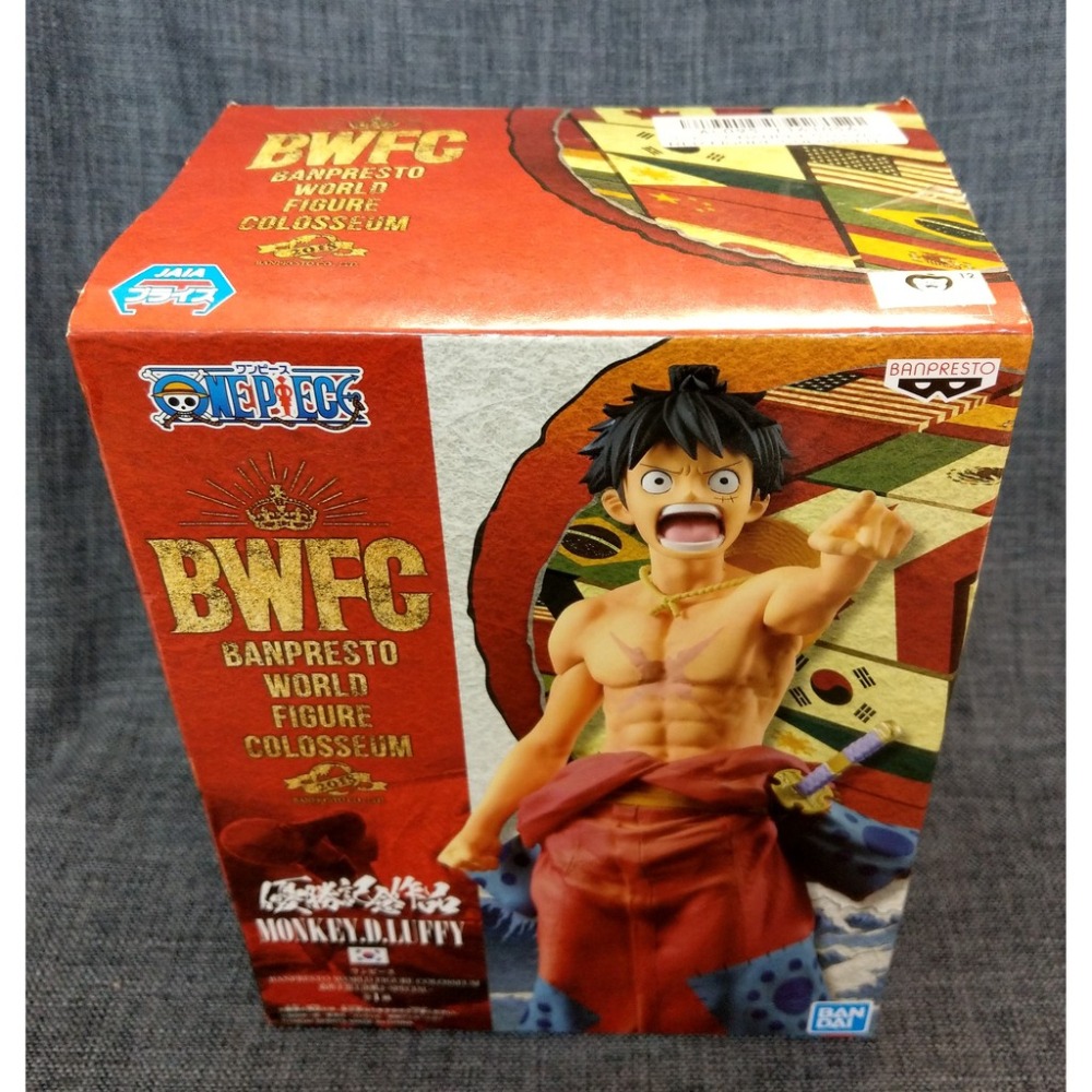 [戰神的店] 航海王 海賊王 魯夫 BWFC 和之國 宣戰 公仔 景品 金證-細節圖5