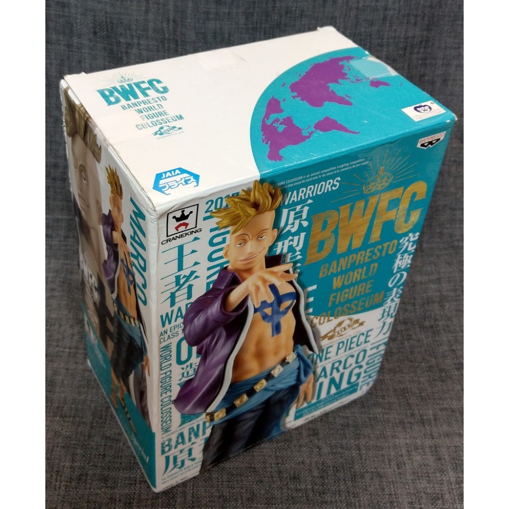 [戰神的店] 航海王 海賊王 BWFC 造型王 頂上決戰 世界大賽 不死鳥 馬可 馬爾科 公仔 景品 白證 代理版-細節圖3