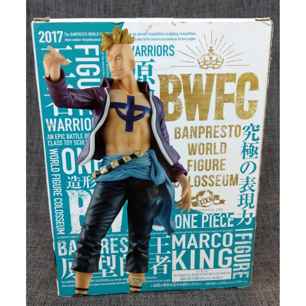 [戰神的店] 航海王 海賊王 BWFC 造型王 頂上決戰 世界大賽 不死鳥 馬可 馬爾科 公仔 景品 白證 代理版-細節圖4
