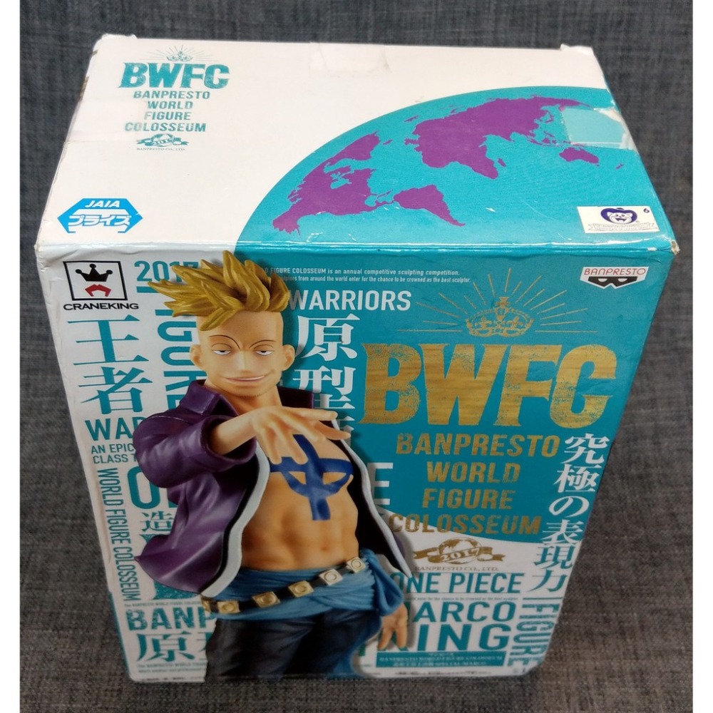 [戰神的店] 航海王 海賊王 BWFC 造型王 頂上決戰 世界大賽 不死鳥 馬可 馬爾科 公仔 景品 白證 代理版-細節圖5