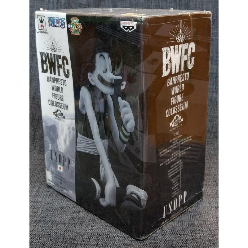 [戰神的店] 航海王 海賊王 騙人布 造型王頂上決戰 世界大賽 BWFC 景品 公仔 金證 異色板-細節圖2