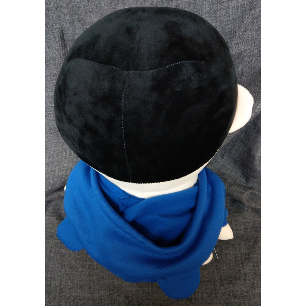 [戰神的店] 蠟筆小新 潮牌 藍色帽T款 娃娃 玩偶 40公分-細節圖4