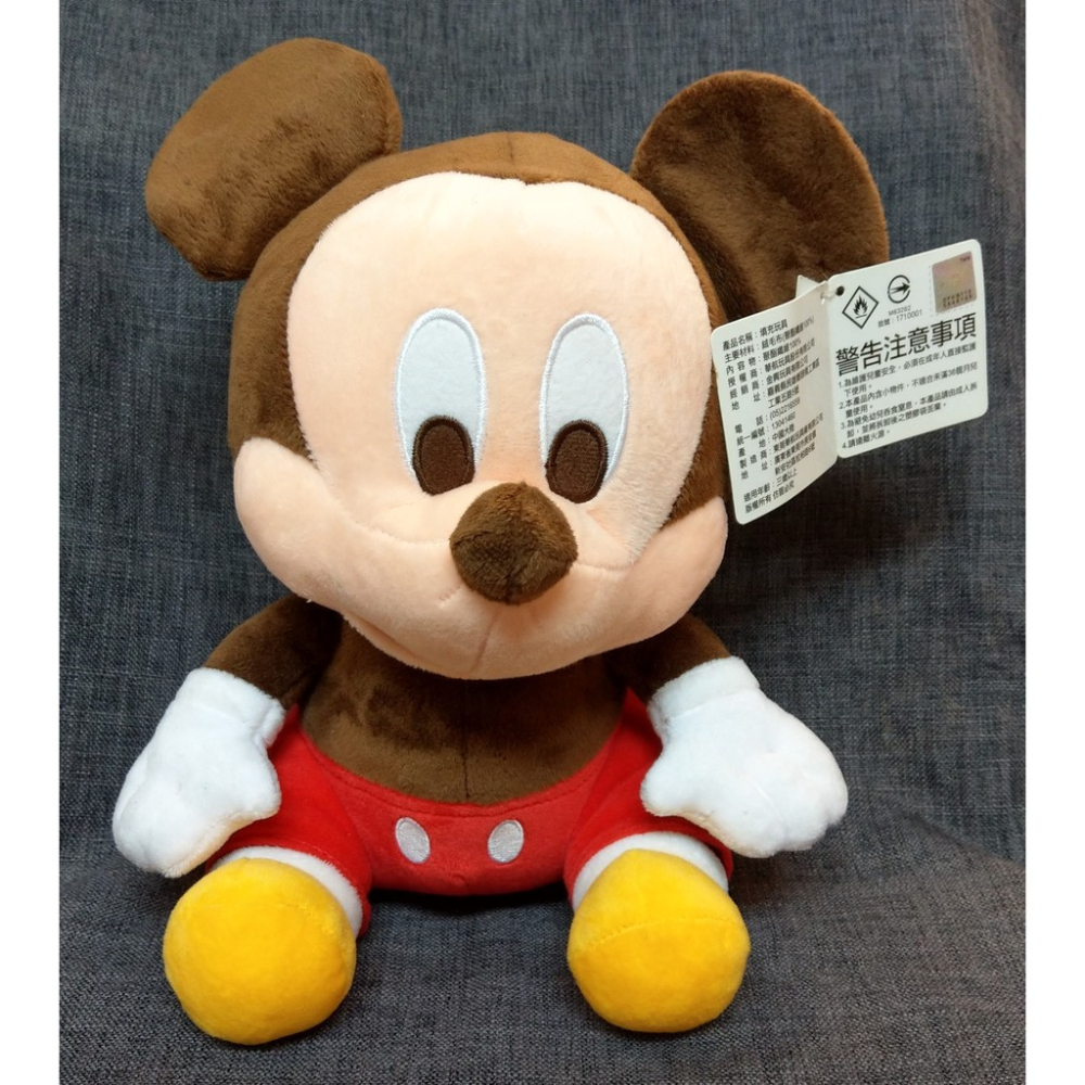 [戰神的店] 迪士尼 米老鼠 米奇 米妮 坐姿款 娃娃 玩偶 10吋