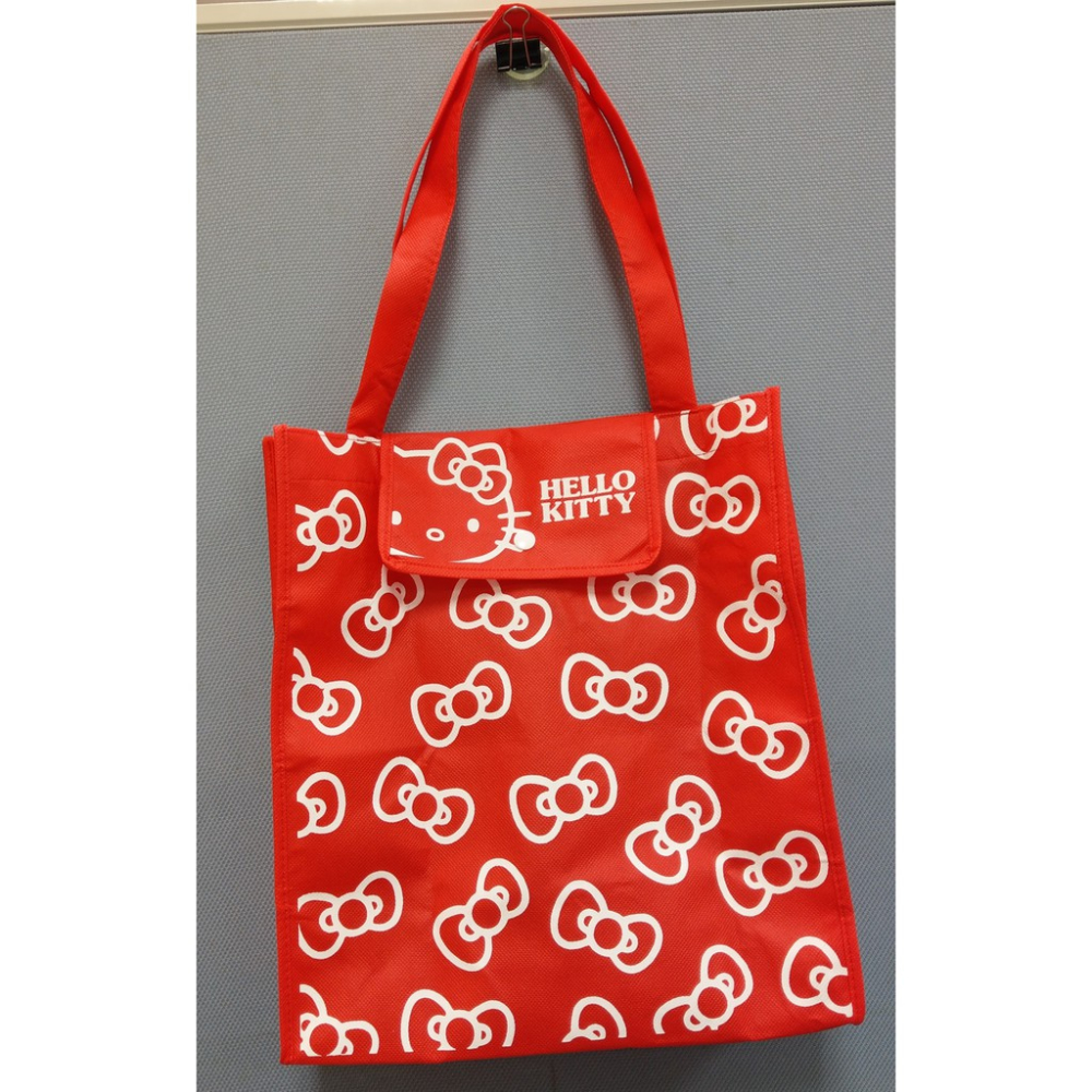 [戰神的店] 三麗鷗 Hello Kitty 造型 隨身折疊購物袋 KT貓 Sanrio