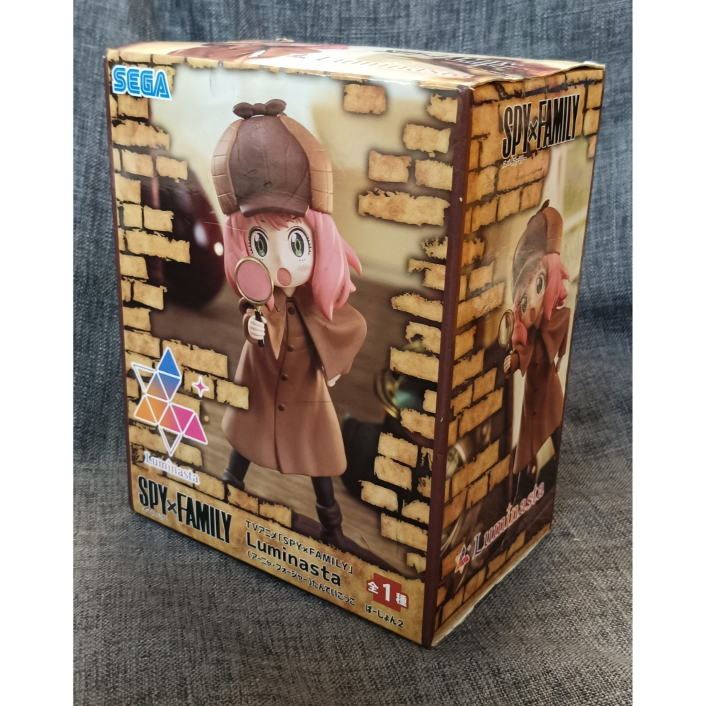 [戰神的店] 間諜家家酒 安妮亞 偵探裝 偵探遊戲 SEGA 公仔 景品 SPY FAMILY-細節圖2