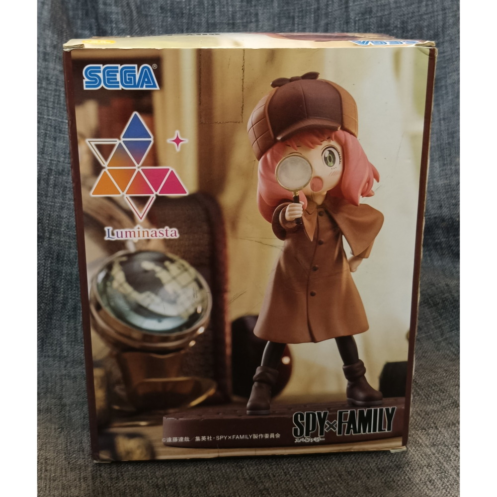 [戰神的店] 間諜家家酒 安妮亞 偵探裝 偵探遊戲 SEGA 公仔 景品 SPY FAMILY-細節圖4