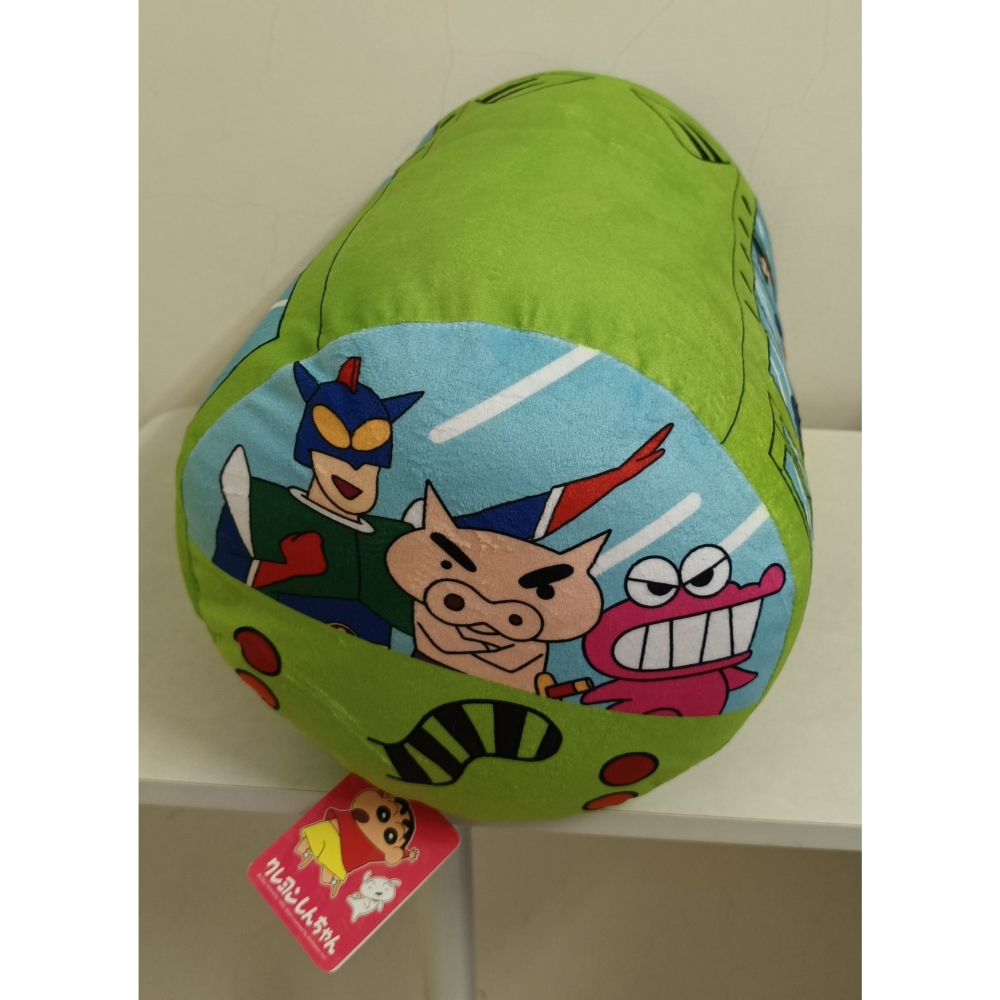 [戰神的店] 蠟筆小新 公車圓柱玩偶 娃娃 抱枕 35公分-細節圖5