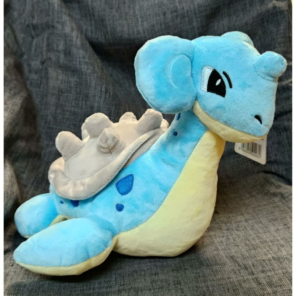 [戰神的店] 神奇寶貝 寶可夢 乘龍 拉普拉斯 娃娃 玩偶 23公分-細節圖2