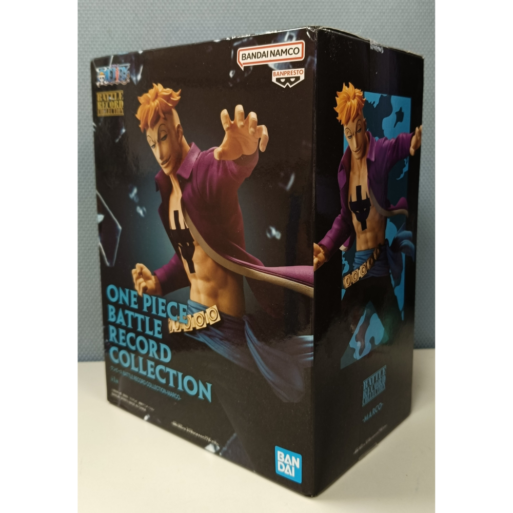 [戰神的店] 航海王 海賊王 不死鳥 馬可 公仔 景品 金證 BATTLE RECORD COLLECTION-細節圖2