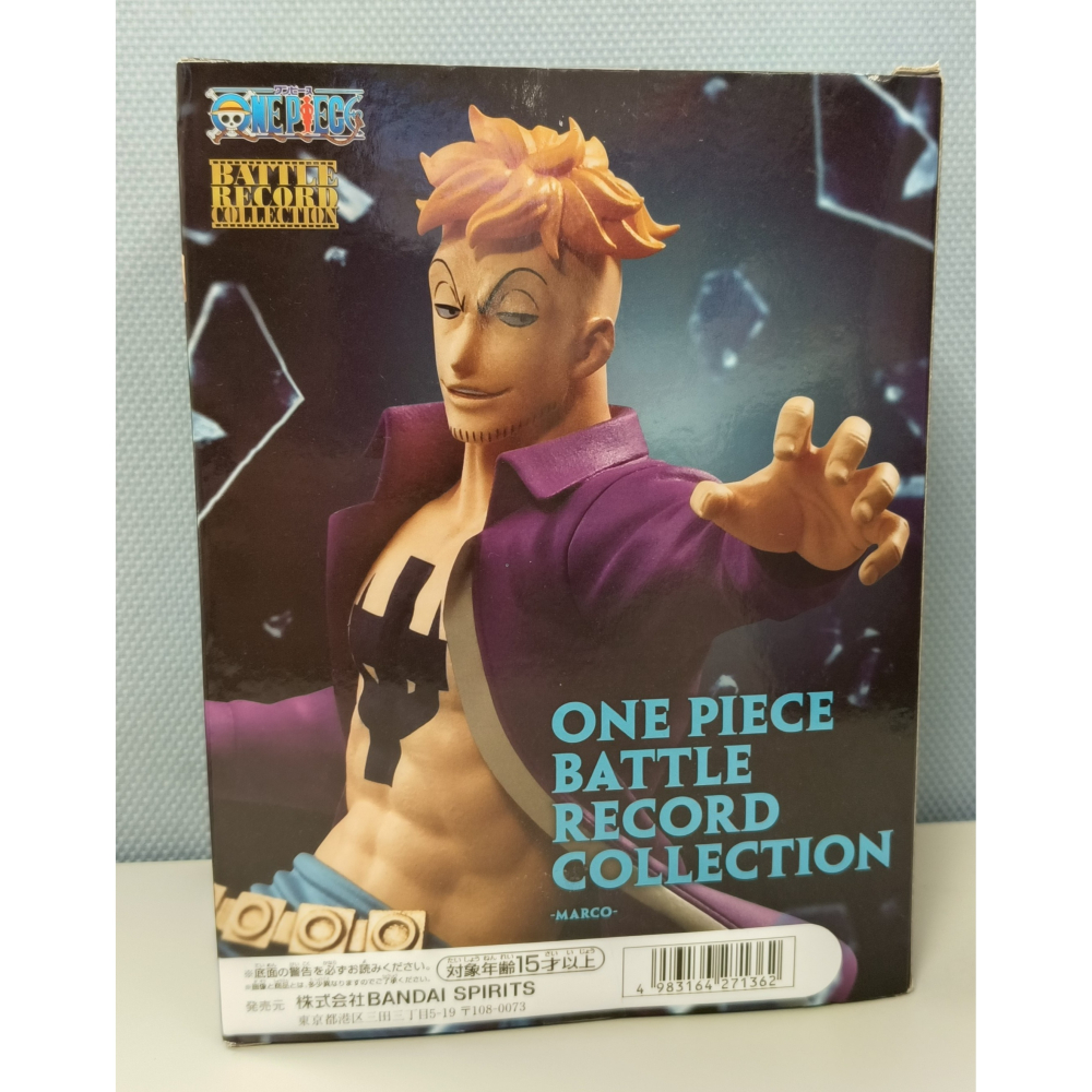 [戰神的店] 航海王 海賊王 不死鳥 馬可 公仔 景品 金證 BATTLE RECORD COLLECTION-細節圖4