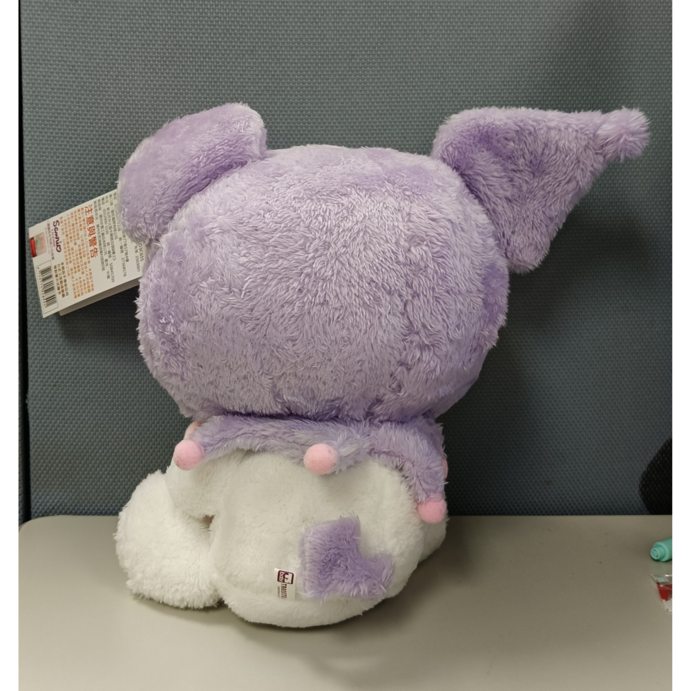 [戰神的店] 三麗鷗 酷洛米 庫洛米 娃娃 玩偶 25公分 Kuromi-細節圖3