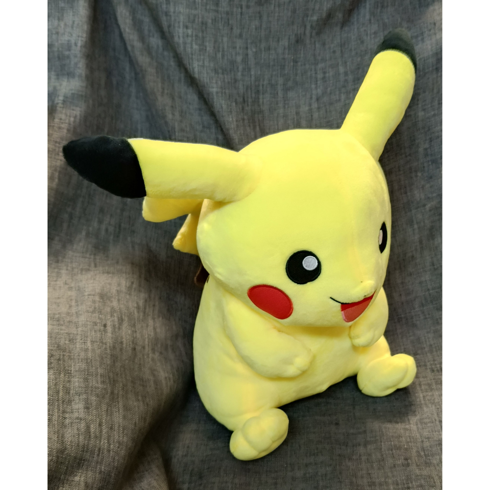 [戰神的店] 神奇寶貝 寶可夢 皮卡丘 坐姿款 娃娃 玩偶 30公分-細節圖3