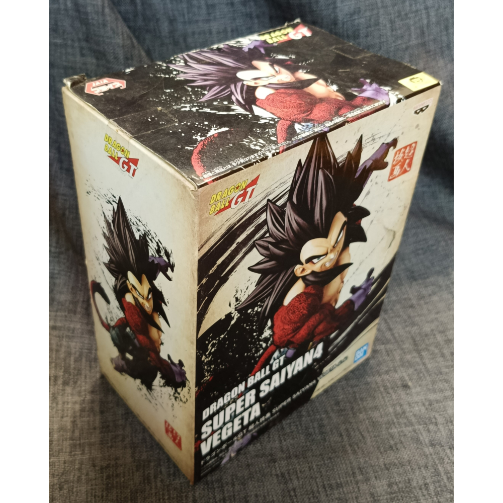 [戰神的店] 七龍珠 龍珠超 七龍珠GT 達爾 貝吉塔 超級賽亞人4 超人技畫 景品 公仔 金證-細節圖3