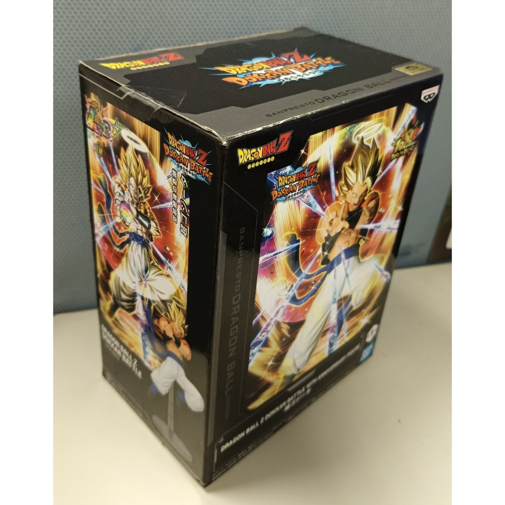 [戰神的店] 七龍珠 龍珠超 七龍珠Z 悟吉塔 爆裂激戰 超級賽亞人 十週年 景品 公仔 金證-細節圖3