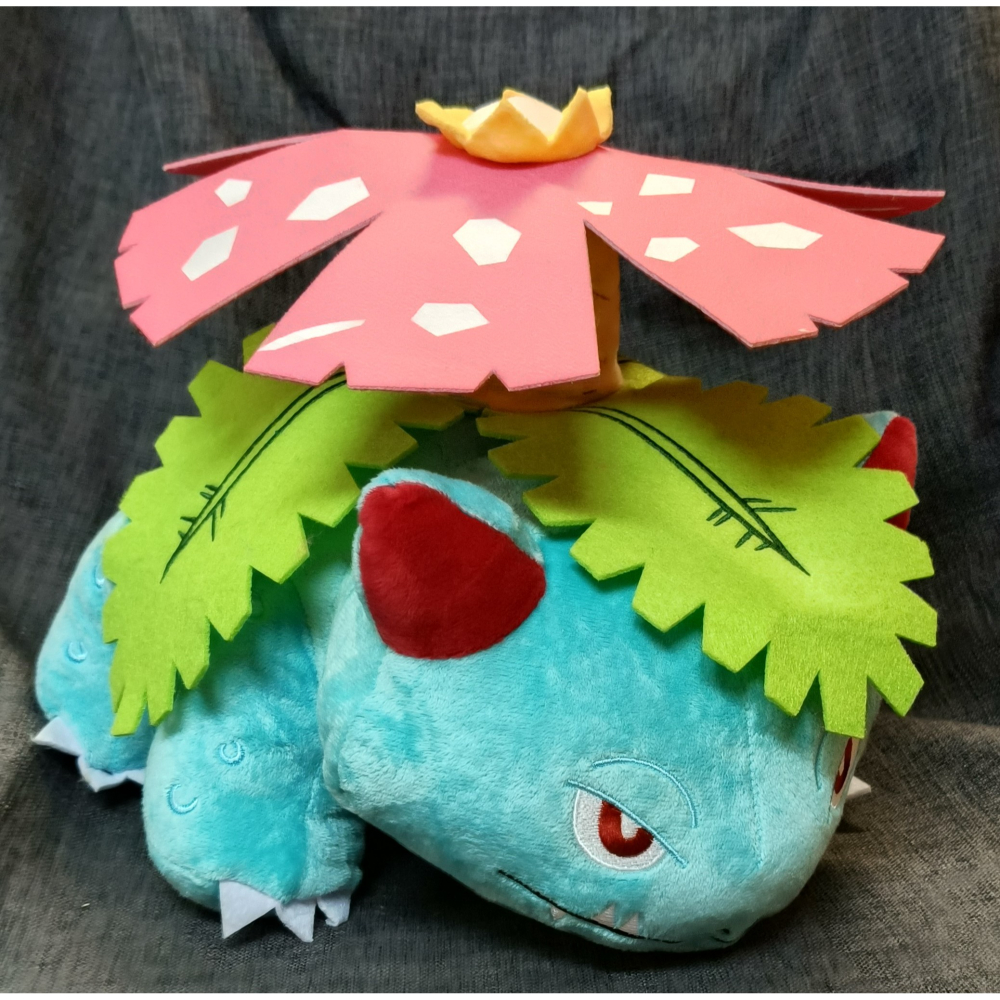 [戰神的店] 神奇寶貝 寶可夢 妙蛙花 娃娃 玩偶 30公分-細節圖3