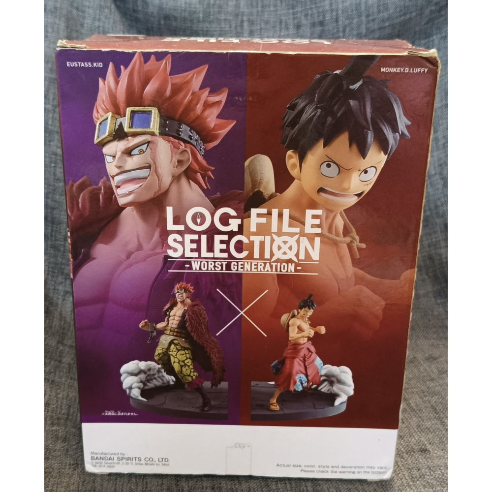 [戰神的店] 航海王 海賊王 魯夫 景品 公仔 代理版 白證 LOG FILE SELECTION VOL.1-細節圖4