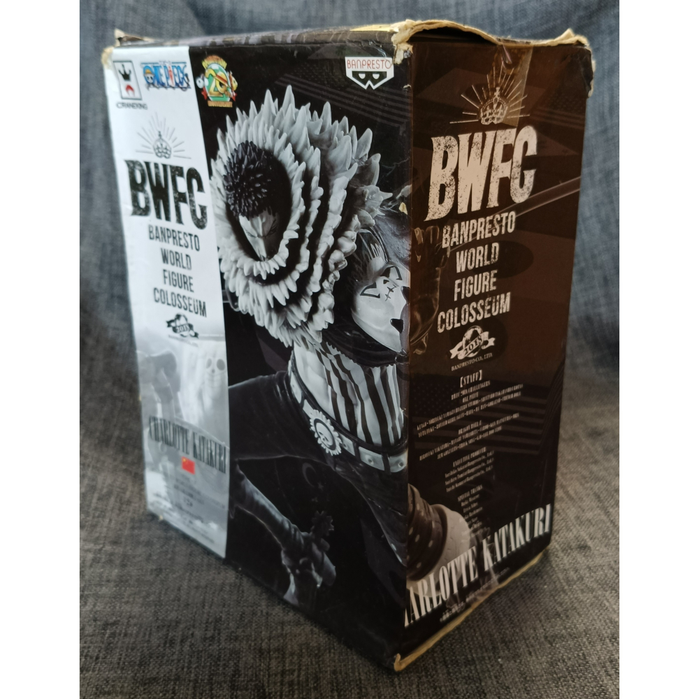 [戰神的店] 航海王 海賊王 夏洛特 卡塔庫栗 BWFC 異色版 公仔 景品 金證-細節圖2
