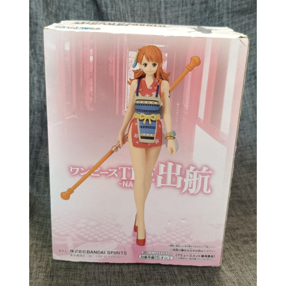 [戰神的店] 航海王 海賊王 娜美 THE出陣 公仔 景品 金證-細節圖4