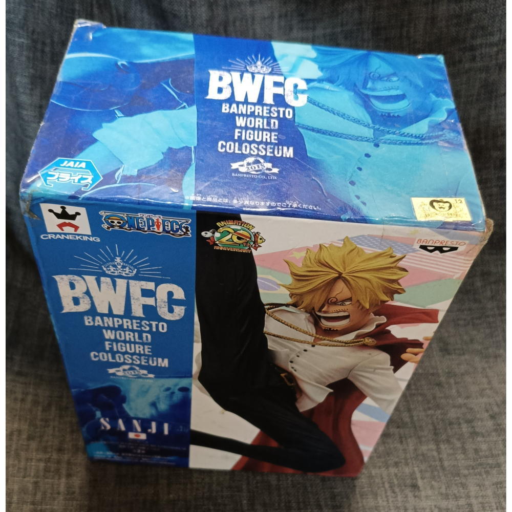 [戰神的店] 航海王 海賊王 香吉士 BWFC 景品 公仔 金證-細節圖5