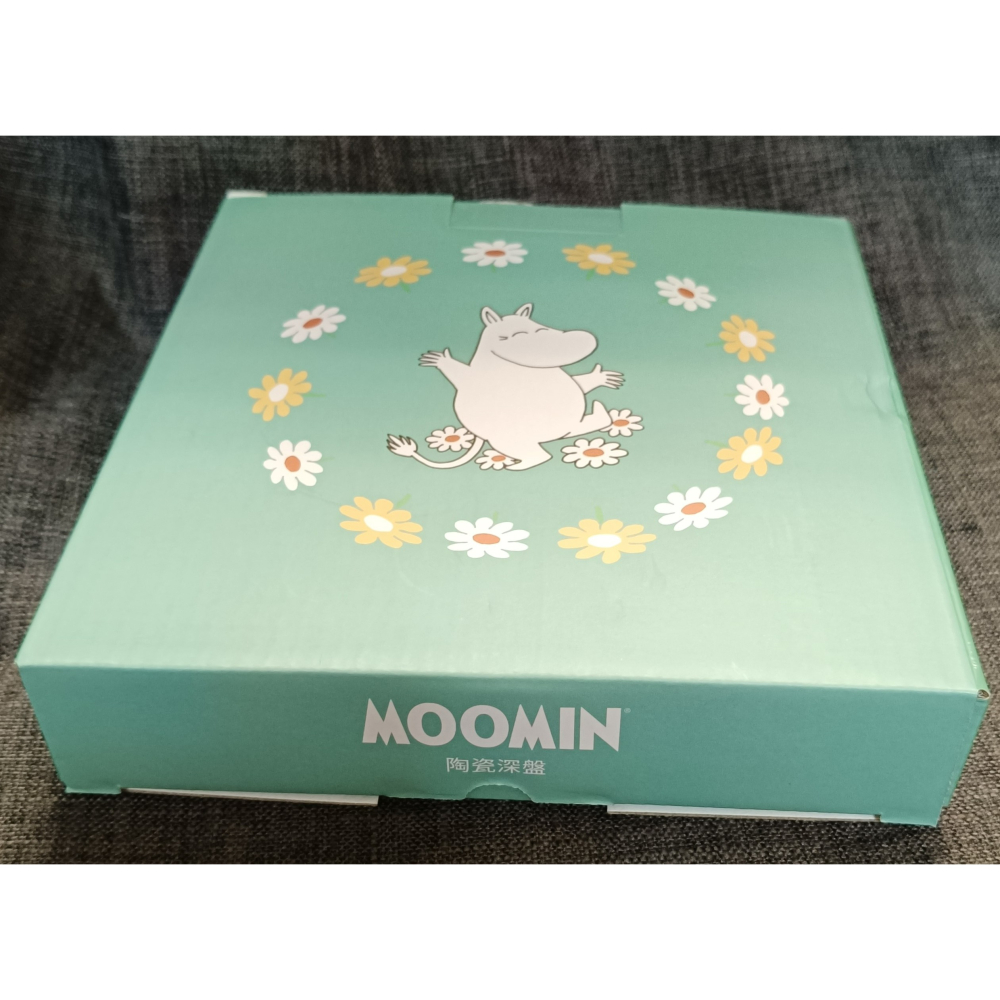 [戰神的店] 嚕嚕米 陶瓷深盤 盤子 餐盤 MOOMIN-細節圖3