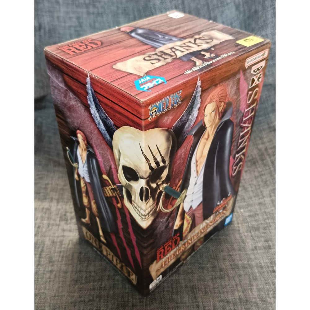 [戰神的店] 航海王 海賊王 紅髮 香克斯 劇場版 RED 景品 公仔 金證 THE GRANDLINE SERIES-細節圖3