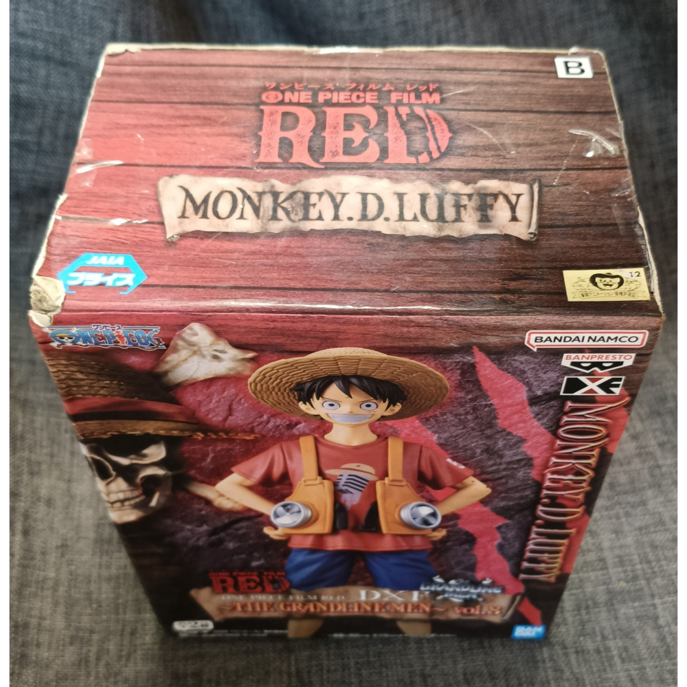 [戰神的店] 航海王 海賊王 魯夫 劇場版 RED 景品 公仔 金證 THE GRANDLINE MEN Vol.8-細節圖5
