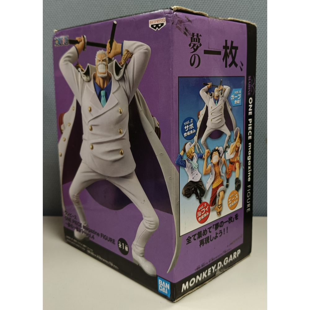 [戰神的店] 航海王 海賊王 卡普 夢的一枚 SPECIAL 景品 公仔 金證 Magazine Figure-細節圖2