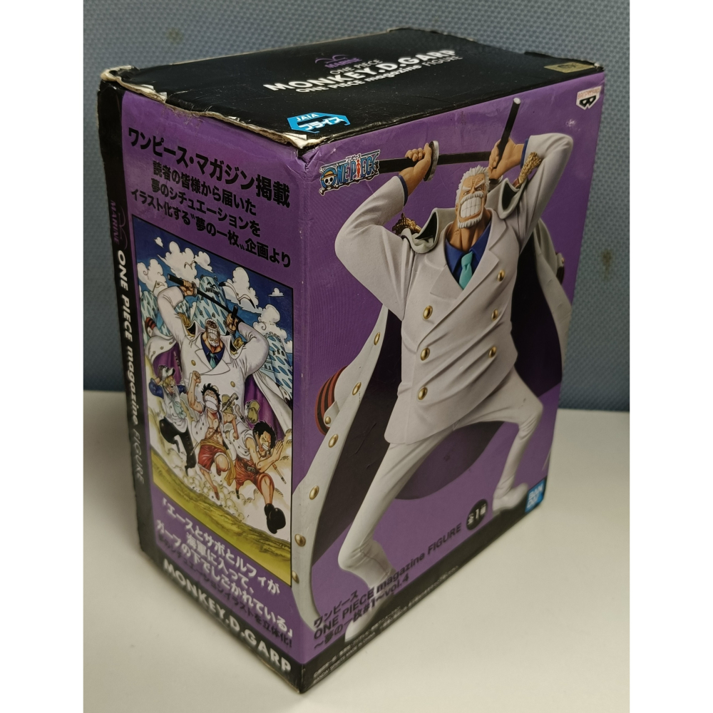 [戰神的店] 航海王 海賊王 卡普 夢的一枚 SPECIAL 景品 公仔 金證 Magazine Figure-細節圖3