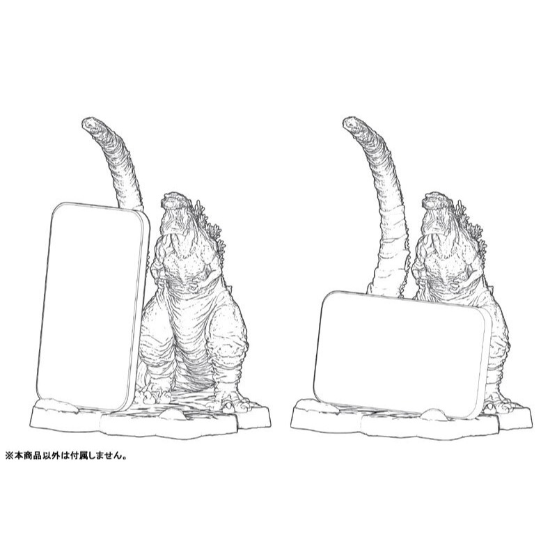 現貨 未拆 封套 TOHO東寶 2016 哥吉拉 熱線放射 手機架-細節圖3