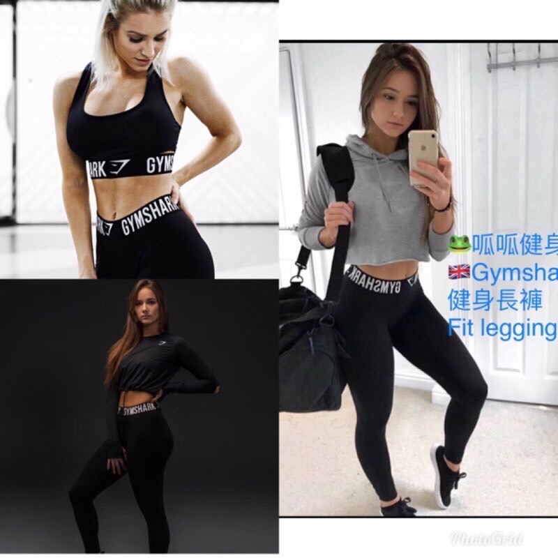 [呱呱健身]Gymshark 女生運動褲 運動長褲 FIT LEGGING 健身褲 女生緊身褲 緊身運動褲-細節圖2