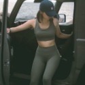 [呱呱健身] 大勝lululemon 沒有駱駝蹄 無尷尬線 高腰提臀 legging 運動緊身褲 瑜珈 高腰健身褲-規格圖6