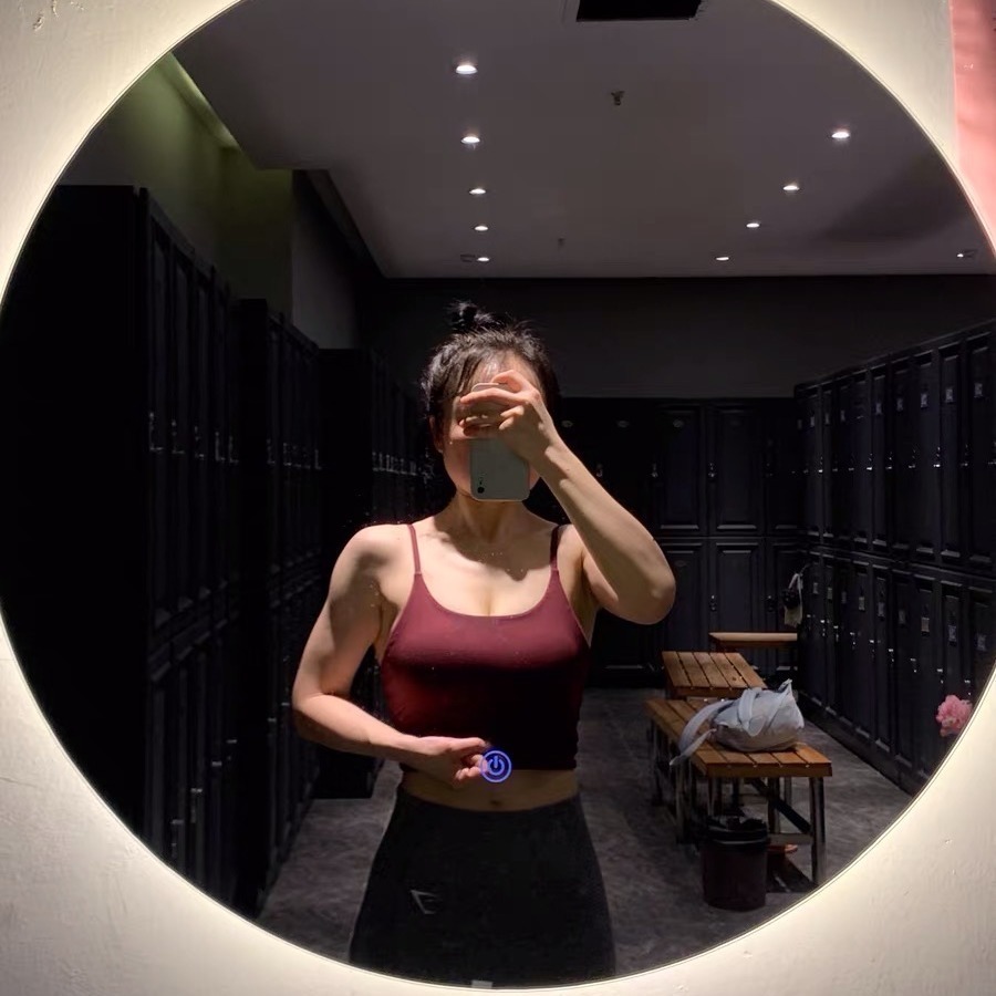 [呱呱健身-實穿照]歐美版 美背運動內衣 背心款運動內衣 中強度 短版運動背心 短版健身背心 運動內衣 短版背心-細節圖10