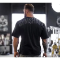 [呱呱健身]英國Gymshark 新款 Power t-shirt 落肩短袖上衣 顯壯短T Oversize短T-規格圖10