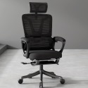 3D護腰可躺人體工學電腦椅附擱腳 辦公椅 升降椅 氣壓椅 電競椅 網椅-規格圖9