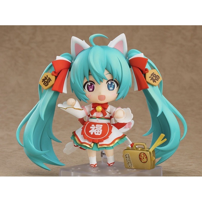 Gsc 黏土人 初音未來 雪未來 招福初音 代理版 現貨-規格圖1