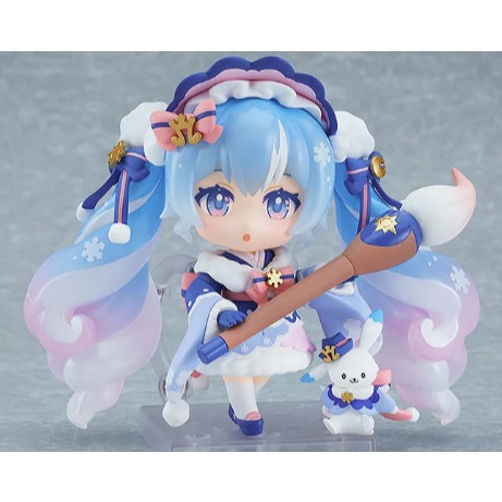 Gsc 黏土人 初音未來 雪未來 招福初音 代理版 現貨-規格圖1