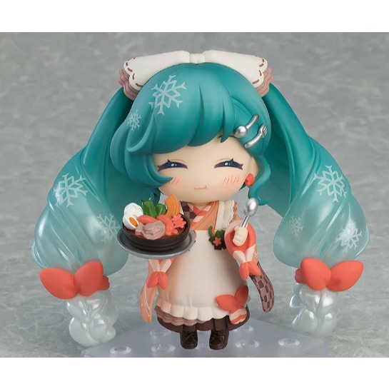 Gsc 黏土人 初音未來 雪未來 招福初音 代理版 現貨-規格圖1