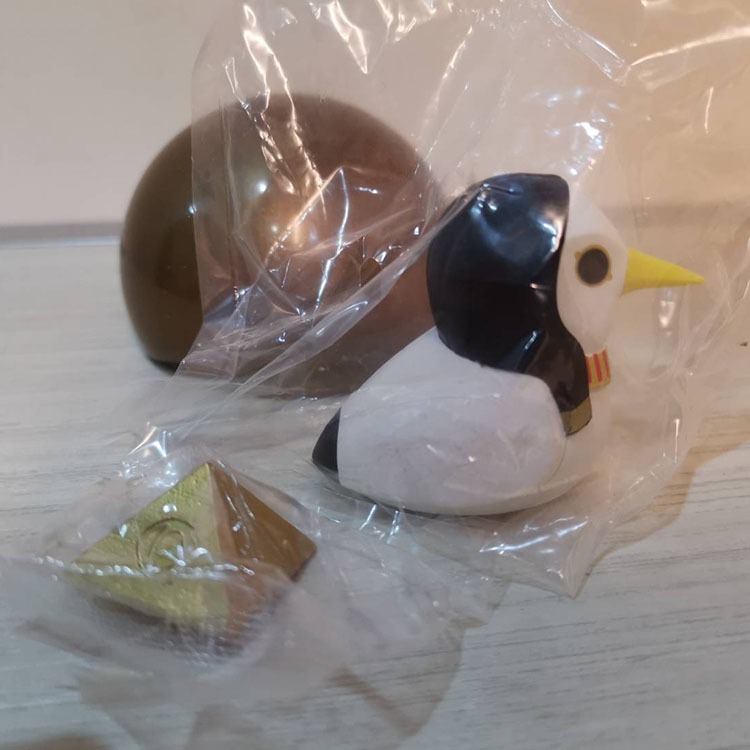 小神獸 智慧鷺鷥 扭蛋 轉蛋 公仔 牛奶玩具  埃及神-細節圖4