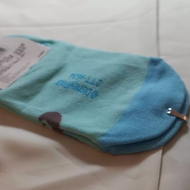 TSUMTSUM 冰雪奇緣 怪獸電力公司 雪寶 大眼怪 艾莎 毛怪 Q版 船型襪 直版襪 短襪-細節圖6