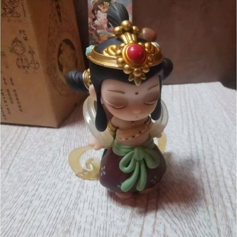 『請看內文』香料公主 技樂系列 第二代 琵琶 盲盒 古風樂器   公仔 玩盒 小瑕疵-細節圖2