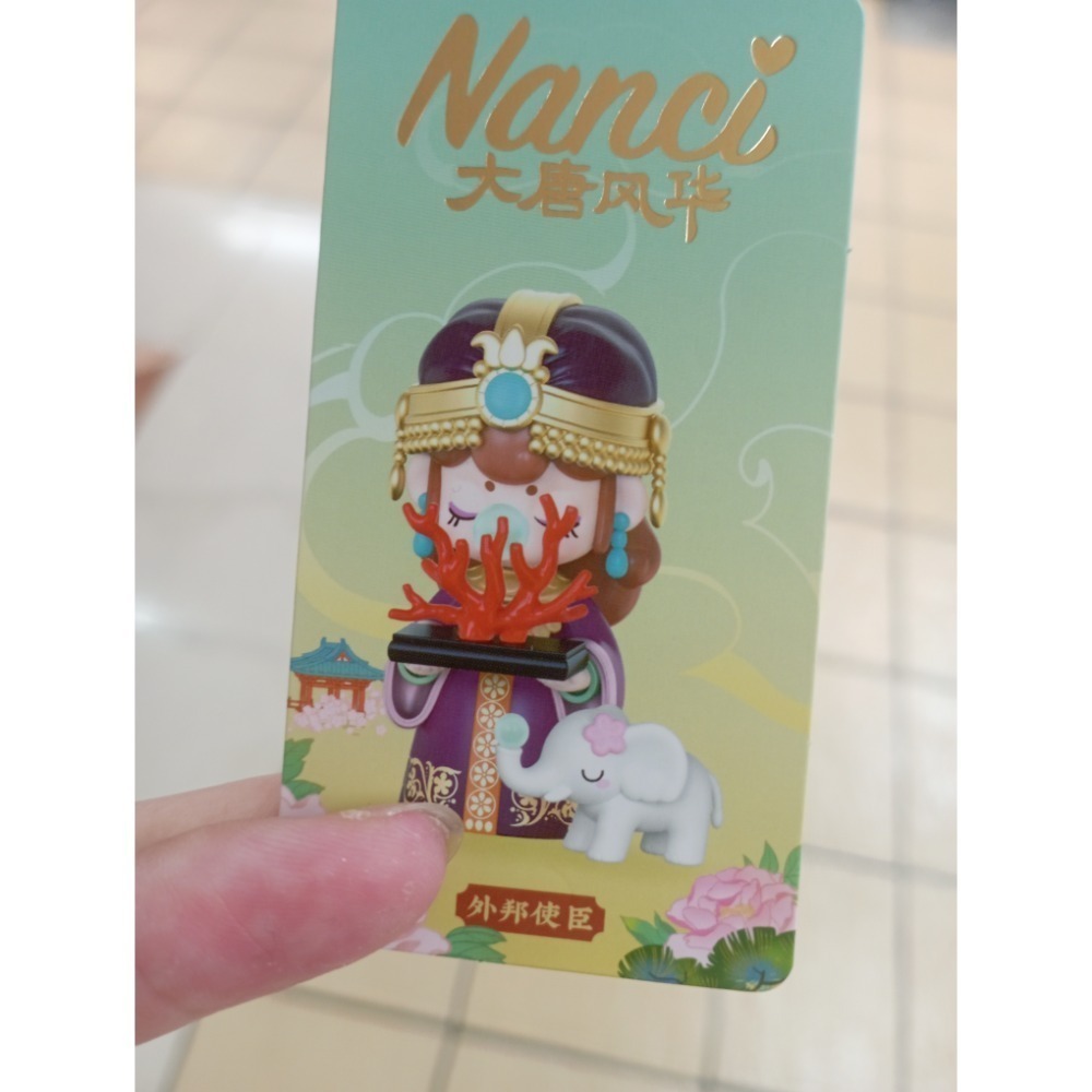 「交換/售」盲盒 nanci 大唐風華 外邦使臣 公仔-細節圖2
