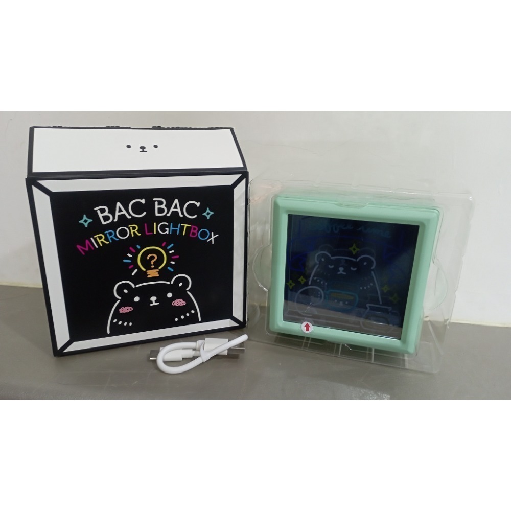 白白日記 白白燈箱 白白快閃 週邊 白白美食郊遊日記 燈箱 可換-細節圖3